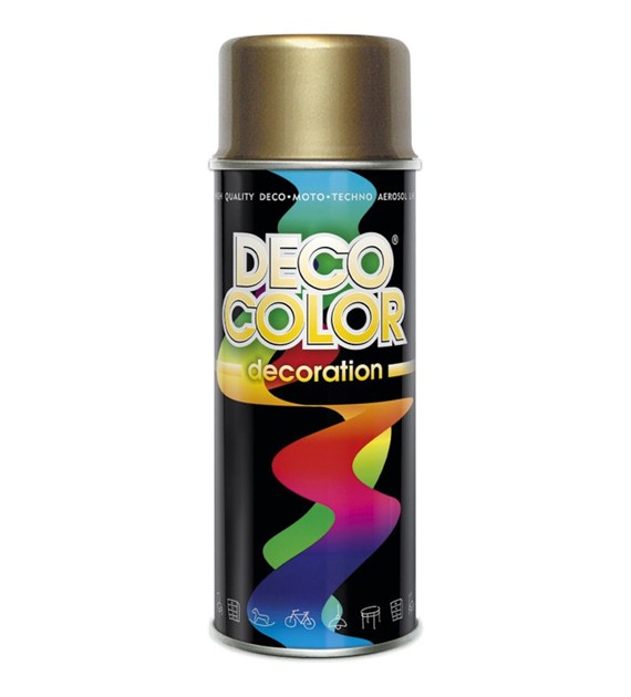 Lakier spray Deco 400ml RAL 0000 złoty