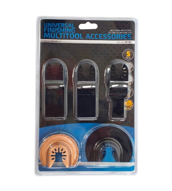 Brzeszczot multitool zestaw do wykończeń 5szt