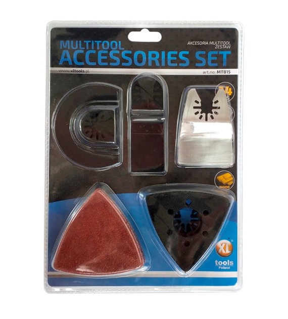 Brzeszczot multitool zestaw do metalu 14szt