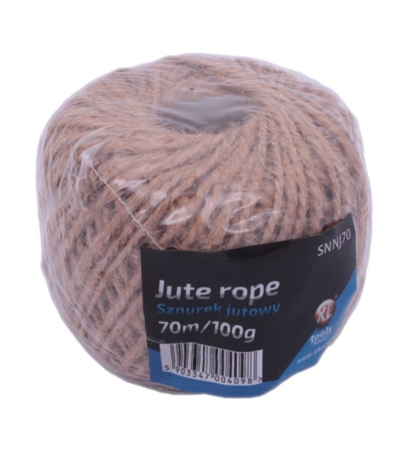 Sznurek jutowy  70m/100g motek