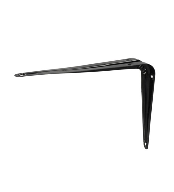 Kątownik pod półkę 100x125 czarny