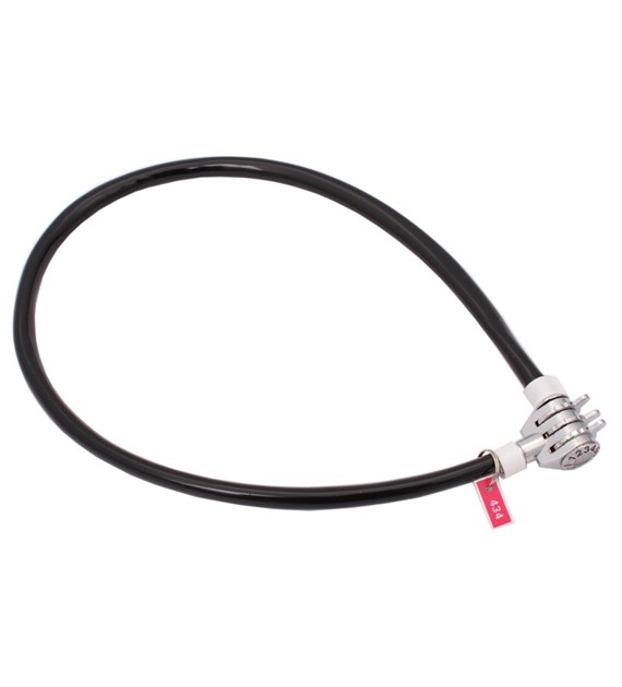 Zabezpieczenie kłódka do roweru 650mm z szyfrem