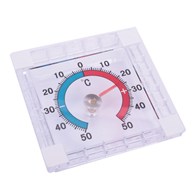 Termometr przyklejany na szybę kwadratowy