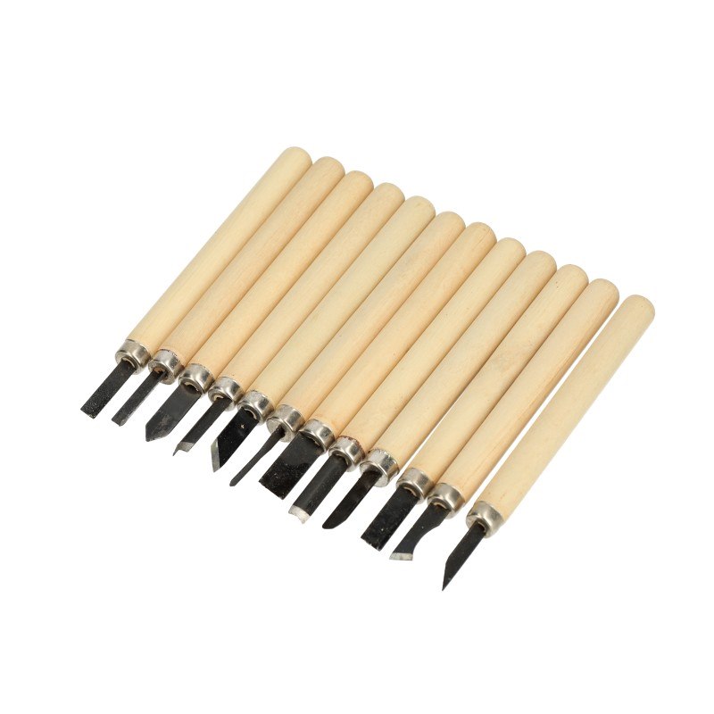 Dłuta do żłobkowania 12szt