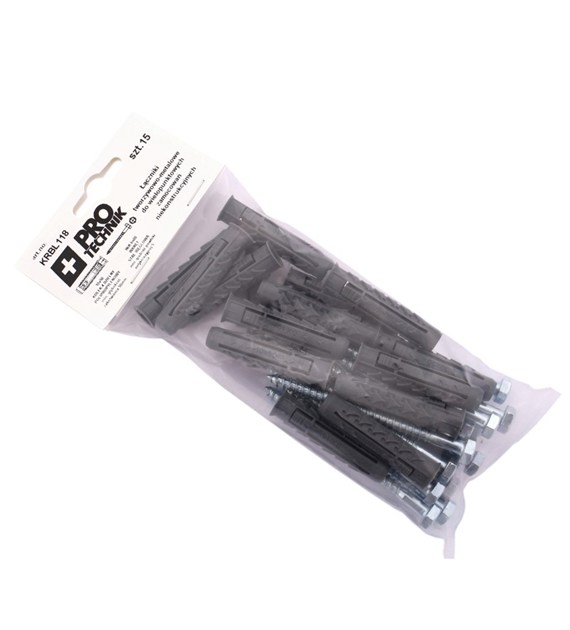 Kołki rozp uniwersalne 10x80 klucz blister-15szt