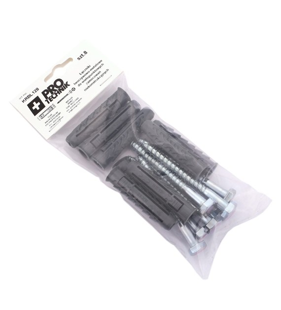 Kołki rozp uniwersalne 12x80 klucz blister-8szt