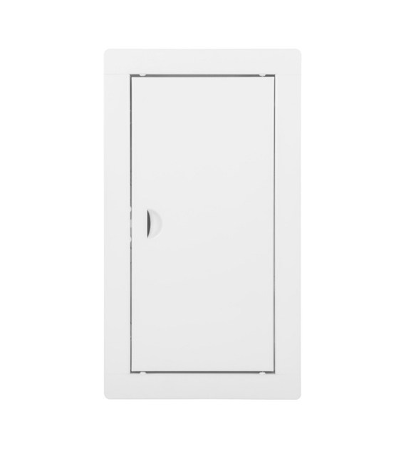 Drzwiczki rewizyjne metalowe białe 15x30 zatrzask*