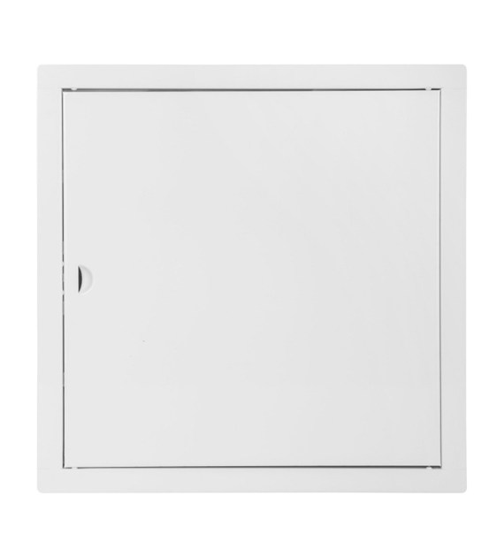 Drzwiczki rewizyjne metalowe białe 40x40 zatrzask