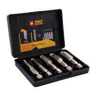 Wykrętaki złamanych śrub 5sz 1/4'  HSS 0-1-2-3-4#