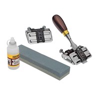 Ostrzałka do dłut STANLEY prowadnica, osełka, olej