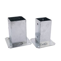 Podstawa słupa przykr kwadr 100x 150mm(wys) oc ogn