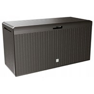 Skrzynia ogrodowa BOXE RATO+ siedzisko 290L brąz