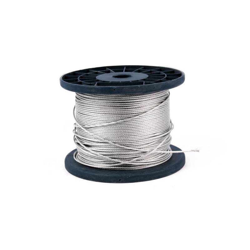 Lina stalowa 10mm(6x19) rolka 100m
