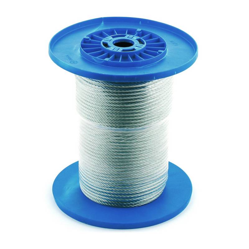 Lina stalowa 12mm(6x37) rolka 100m