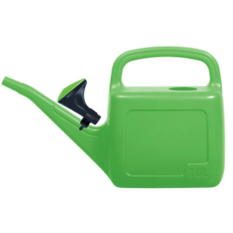 Konewka plastikowa 10L AQUA wąska zielona