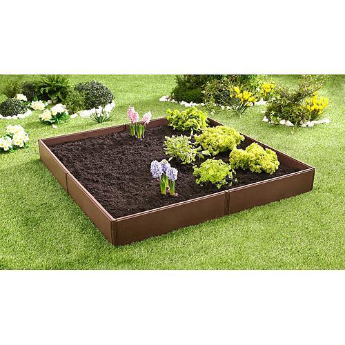 Podwyższona grządka klomb 8cz: 57x13cm skalniak