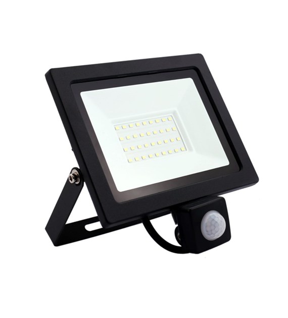 Naświetlacz LED SLIM 30W z czujnikiem