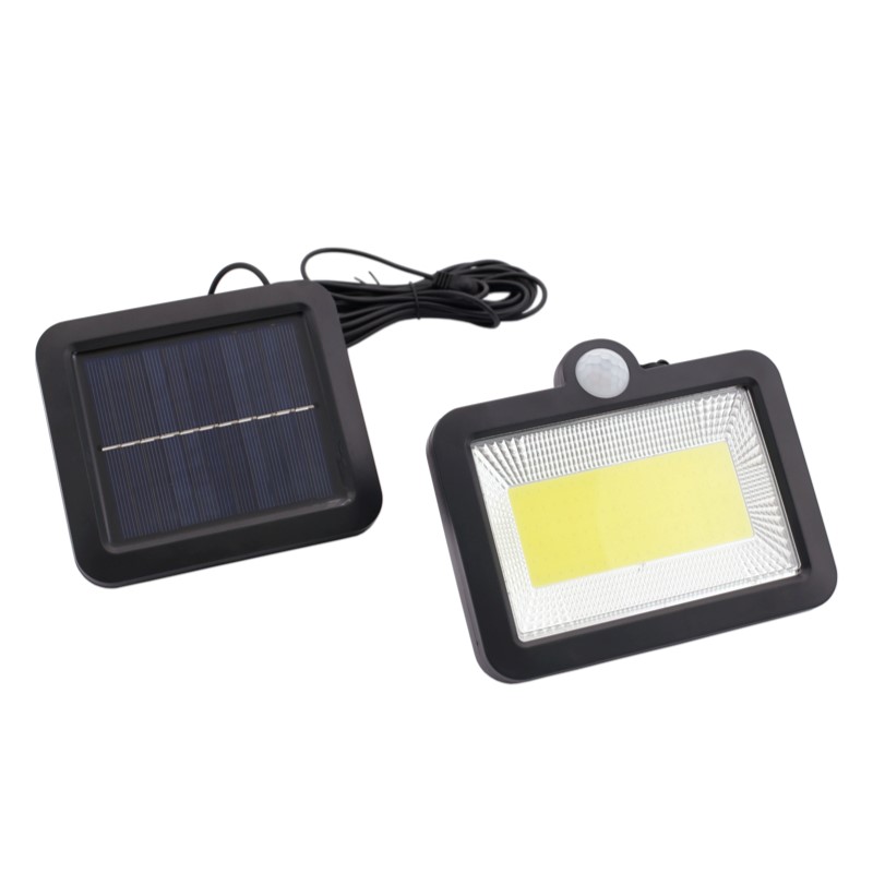 Lampa solarna zawieszana czujnik ładowarka zew.