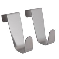 Wieszak nierdzewny do drzwi i szuflad mebl 2szt