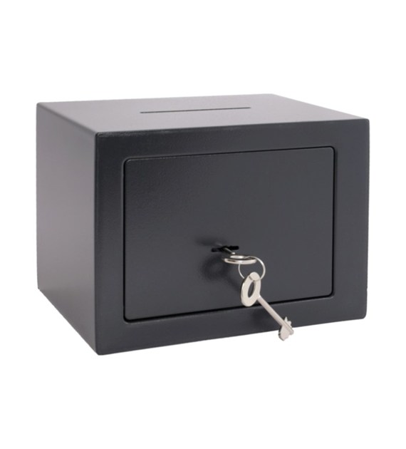 Sejf mechaniczny 23x17x17cm wrzutnik 5x100mm 4.2kg