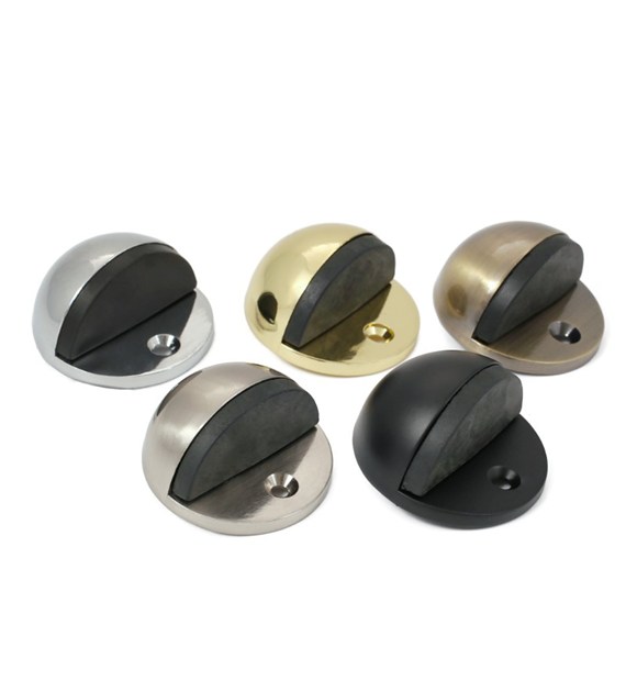 Odbojnik drzwiowy SFERA 45x25mm czarny mat