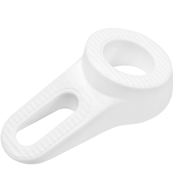 Odbojnik klin pod drzwi 120x38 dwustronny biały