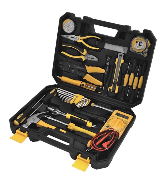 Zestaw narzędzi dla elektryka 34el + multimetr