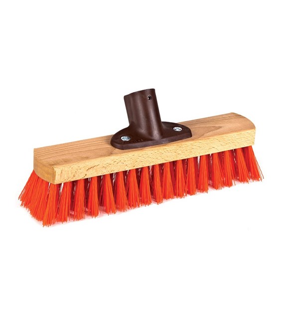 Szczotka do szorowania podłogi 30cm PCV uchwyt pl