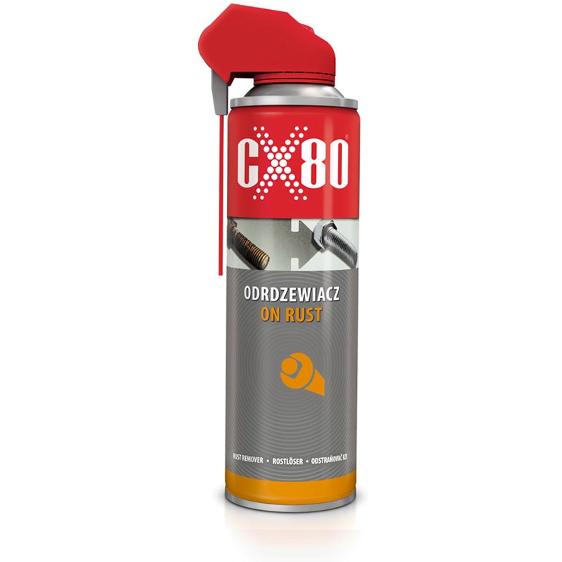 Odrdzewiacz CX80 ON RUST 500 ml DUO Spray