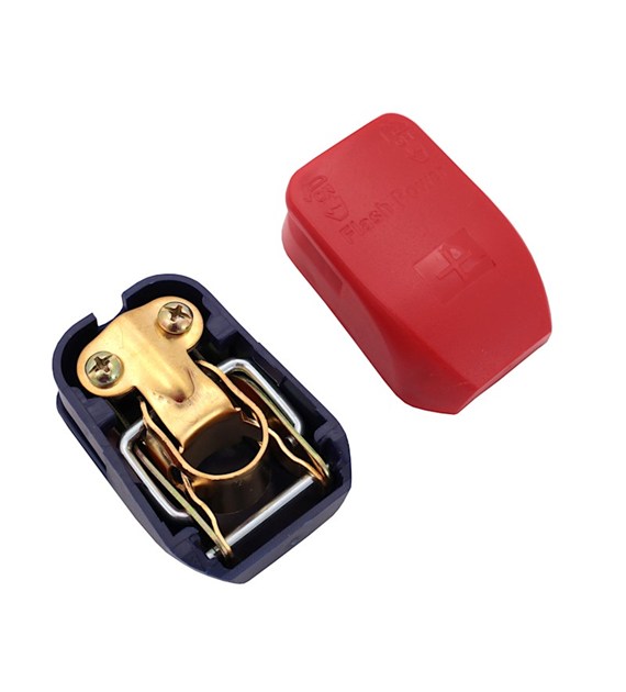 Klema mosiężna kpl 2szt mos. 1.5mm szybkozaciskowe
