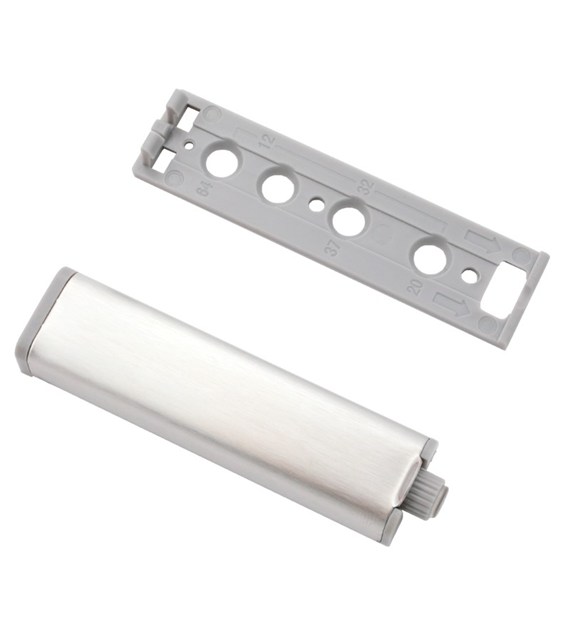 Zatrzask meblowy Push-To-Open z końcówką silikonow