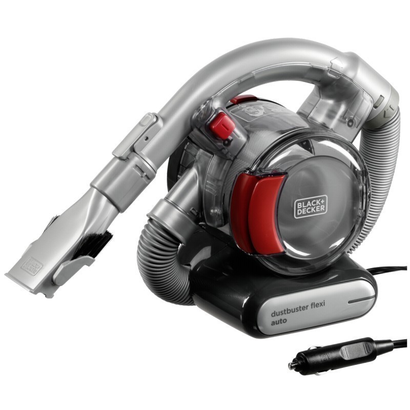 BLACK+DECKER Odkurzacz samochodowy 12V+akc