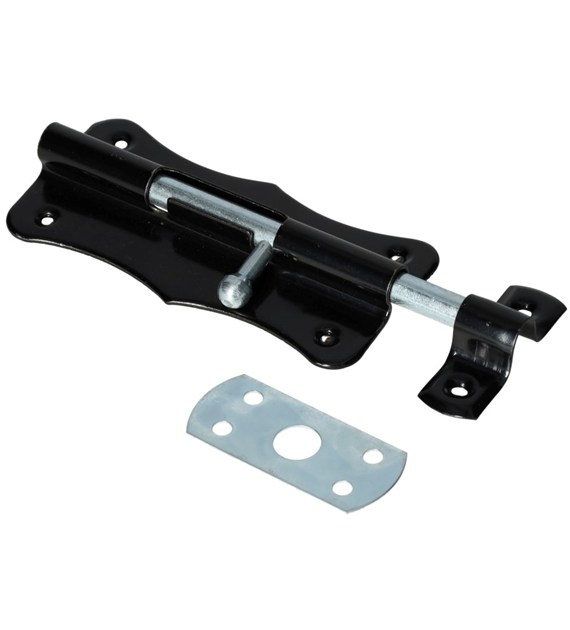 Zasuwka model 385 100mm czarna