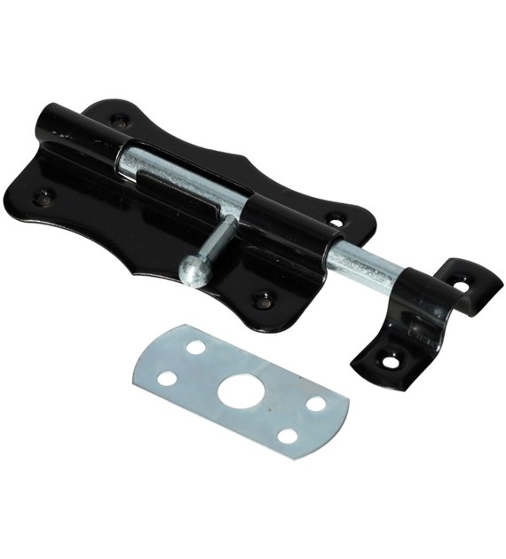 Zasuwka model 385  80mm czarna