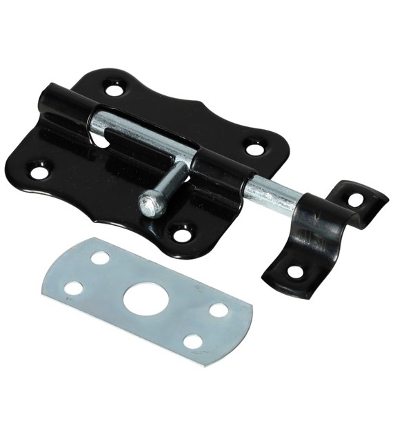 Zasuwka model 385  60mm czarna