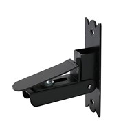 Zatrzask do okiennic uniwersalny czarny TFL