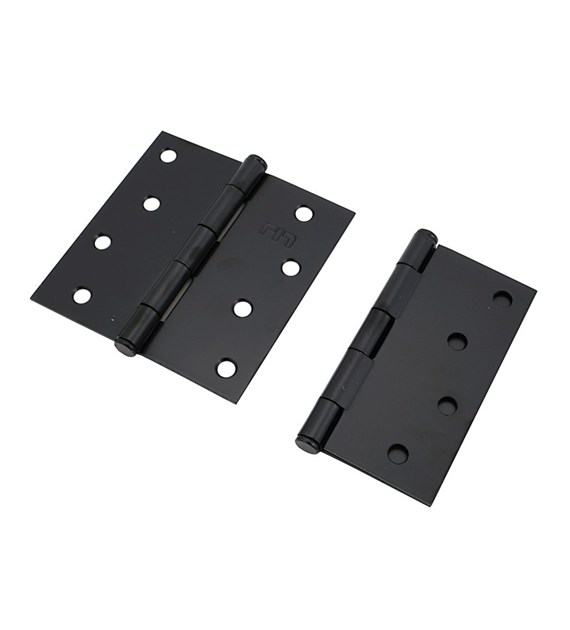 Zawias uniwersalny  75x75x2.0mm czarny kpl 2szt