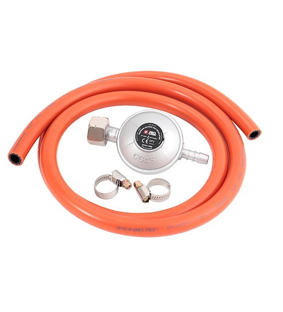 Reduktor gazowy niskiego ciśnienia ZESTAW wąż 1,5m