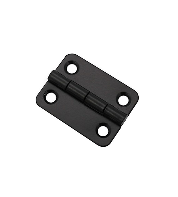Zawias uniwersalny 45x35/1.6mm profilowy czarny