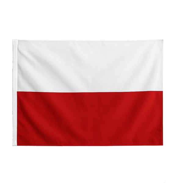 Flaga Polski 150x90cm na drzewiec