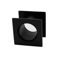 Tulejka wentylacyjna kwadratowa 40mm WC czarny mat