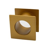 Tulejka wentylacyjna kwadratowa 40mm WC złoty sat