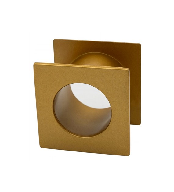Tulejka wentylacyjna kwadratowa 40mm WC złoty sat