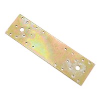 Łącznik budowlany  55x200 x3.0mm żółty ocynk