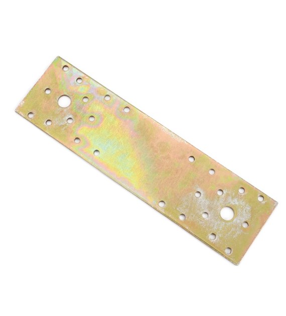 Łącznik budowlany  55x200 x3.0mm żółty ocynk