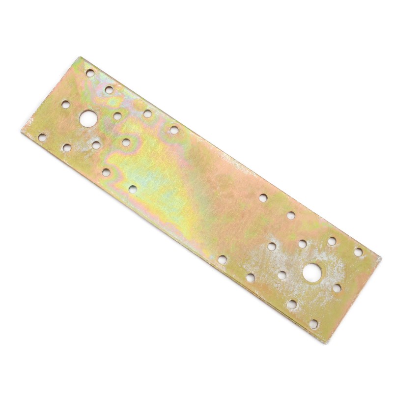 Łącznik budowlany  55x200 x3.0mm żółty ocynk