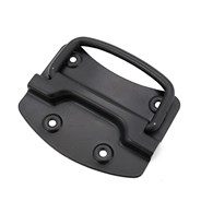 Uchwyt do skrzyń XL 110x80x8 nawierzchniowy czarny