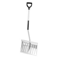 Łopata do śniegu aluminiowa 50x38x140cm PRO gięta