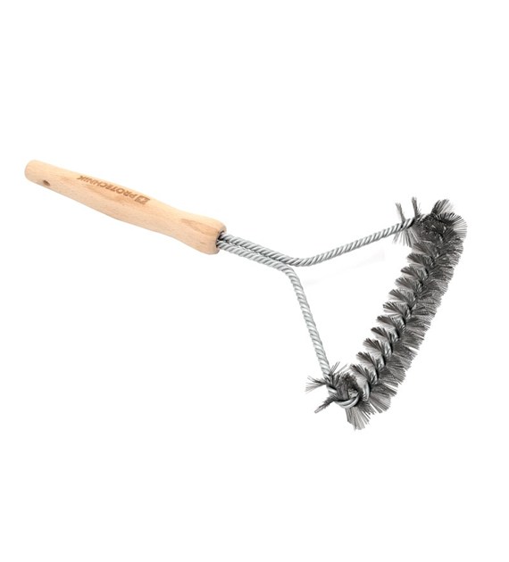 Szczotka do czyszczenia grilla 20cm drut hart PRO+
