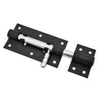 Zasuwa uniwersalna XL 200mm okrągła czarny proszk